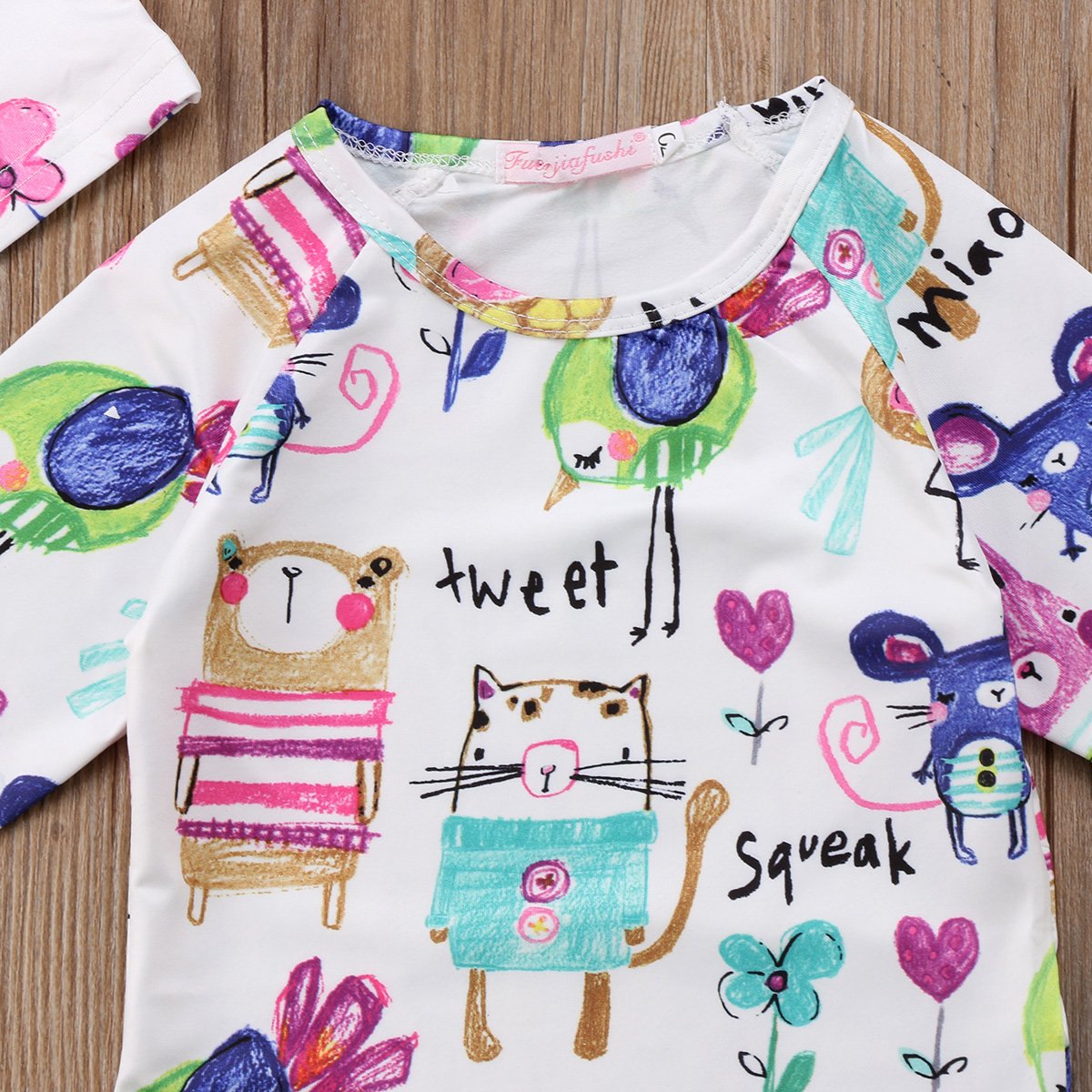 Cartoon  Nightgown Set