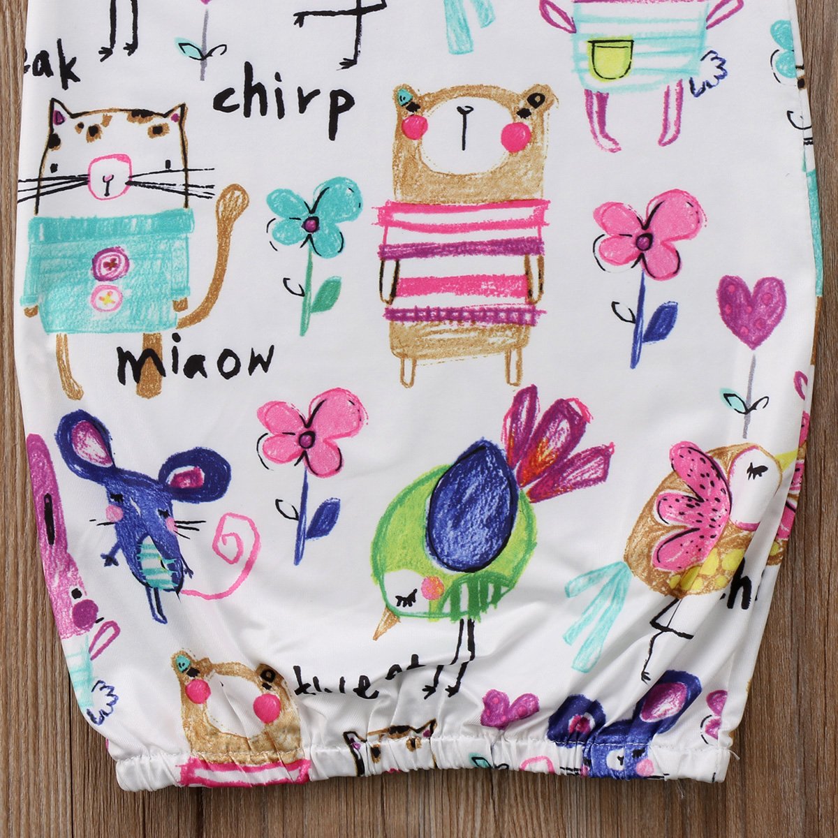 Cartoon  Nightgown Set