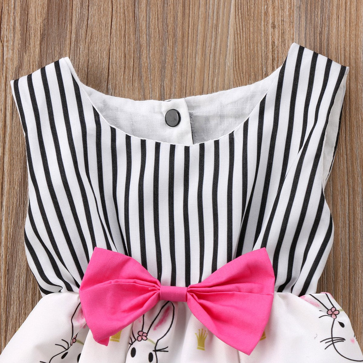 Bow-knot  Bunny Romper