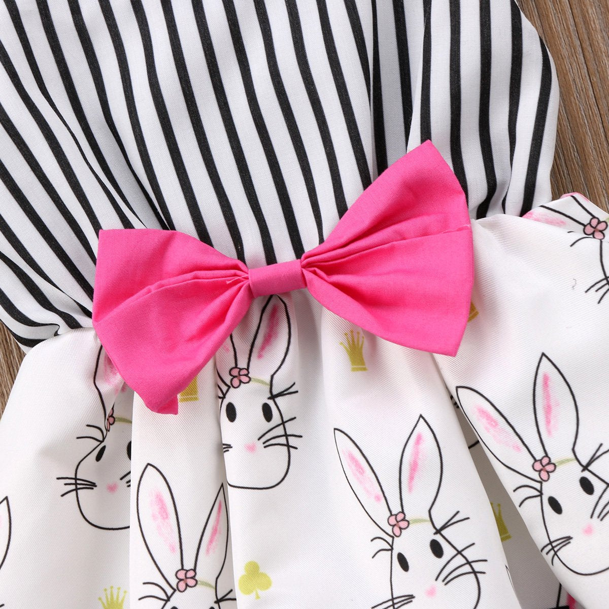 Bow-knot  Bunny Romper