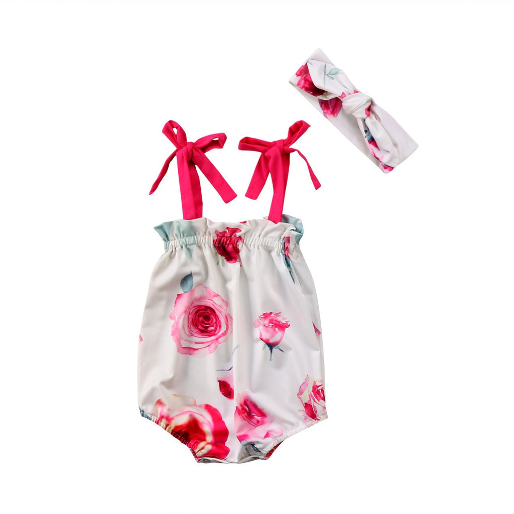 Cute Flowers Sunsuit