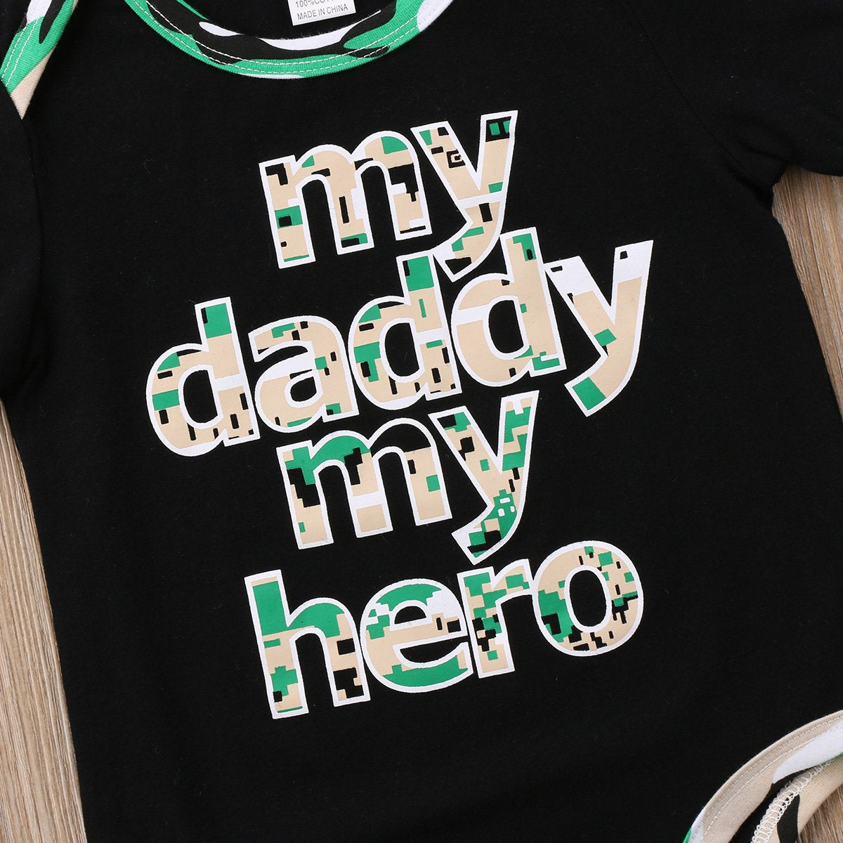 My Daddy Hero Romper