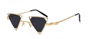 lunettes de soleil vintages retro triangle 