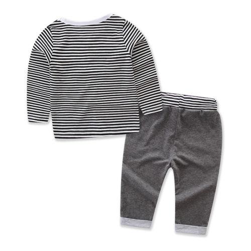 Striped Gray Outfit
