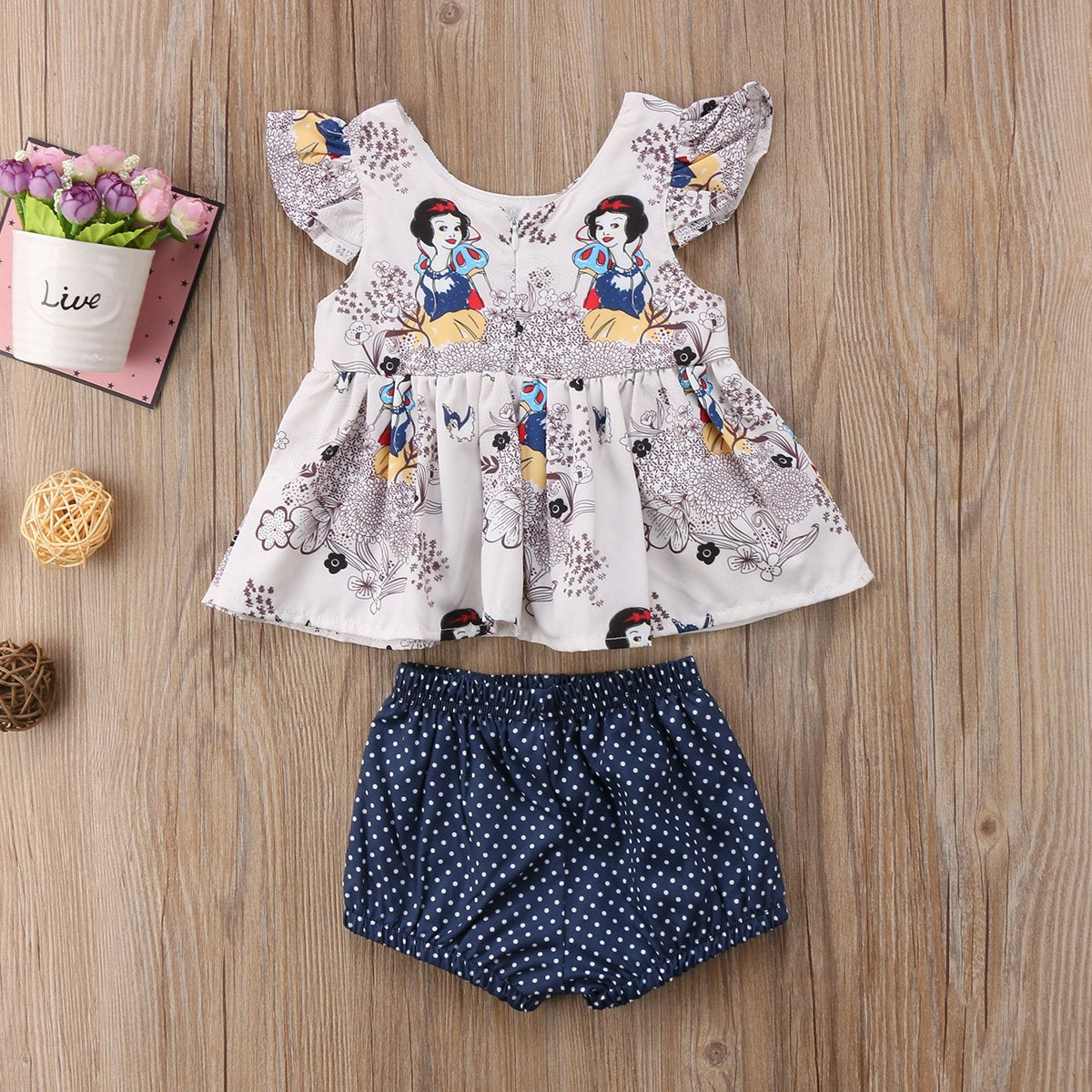 Snow Ruffles Jumpsuit
