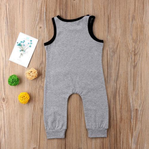 Wild Gray Romper