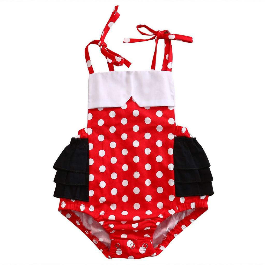 Red Polka Dot Jumpsuit