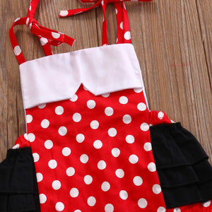 Red Polka Dot Jumpsuit