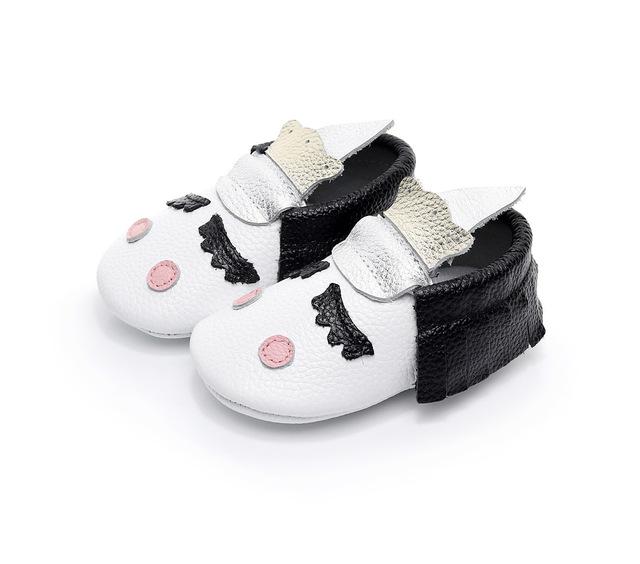 Unicorn Baby Moccasins
