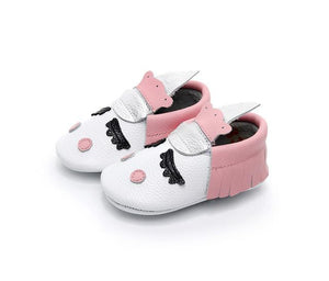 Unicorn Baby Moccasins