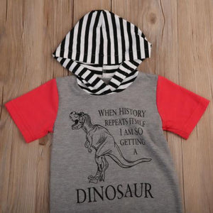 Dinosaur Hoodie Jumpsuit