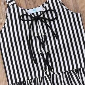 Stripe Ruffles Set