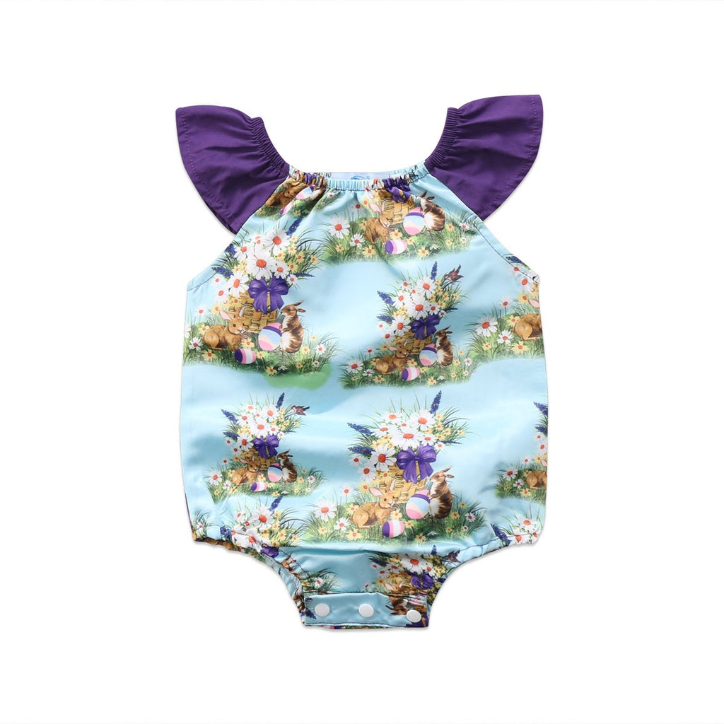 Rabbit Ruffles Romper