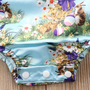 Rabbit Ruffles Romper