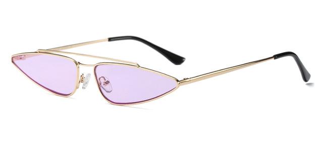 lunettes de soleil vintages retro violette