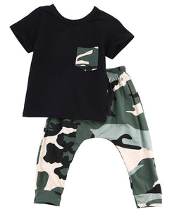 Camouflage Boy Set