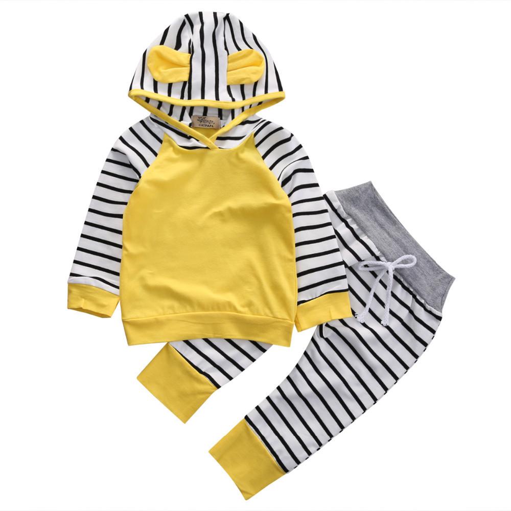 Striped Yellow Set