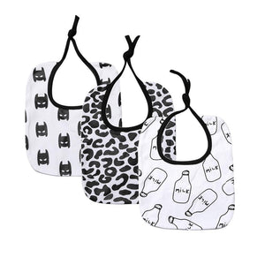 Black & White Baby Bibs