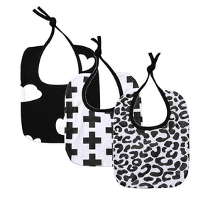 Black & White Baby Bibs