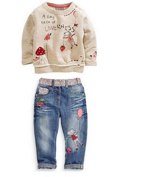 Girls long-sleeved set