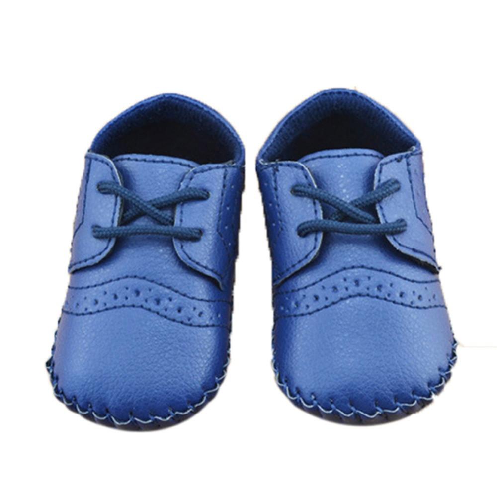 Blue Crib Shoes