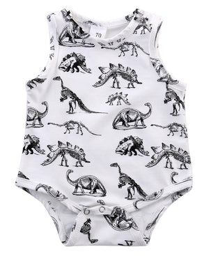 Dinosaurs Printed Romper