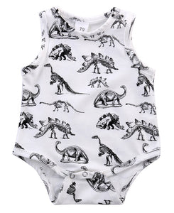Dinosaurs Printed Romper