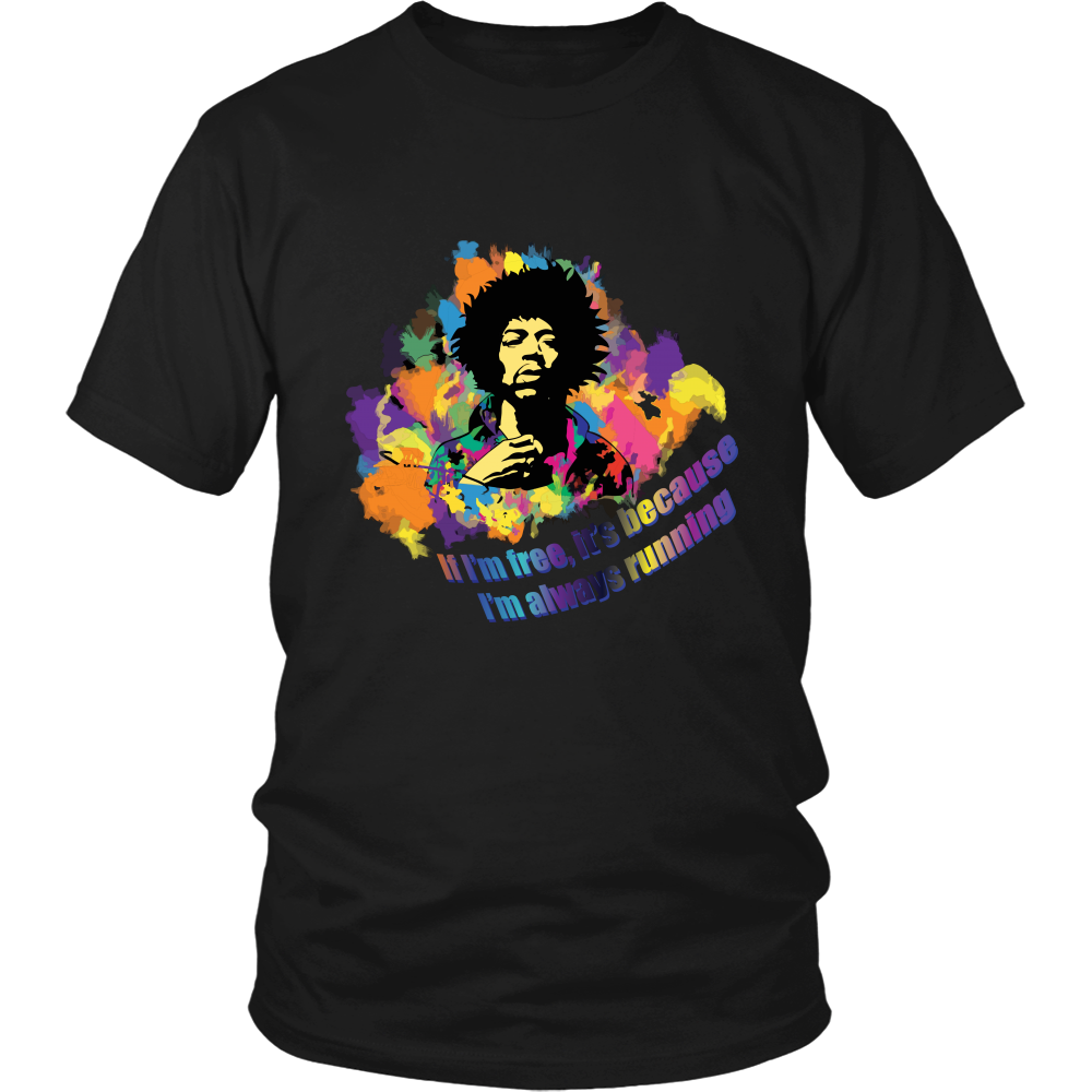 Limited Edition "Running Free" Hendrix T-Shirt