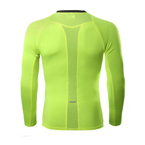 Long Sleeves Compression Tight Running Underwear Clothing