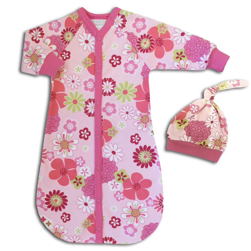 Retro Flowers Sleep Sack