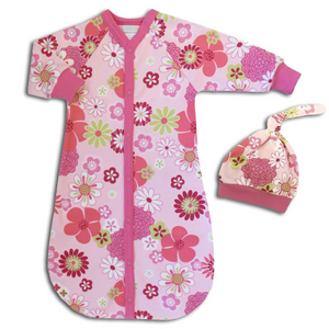 Retro Flowers Sleep Sack