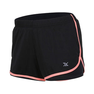 Women Running Shorts False Two Pieces Sportswear Breathable Compression Shorts