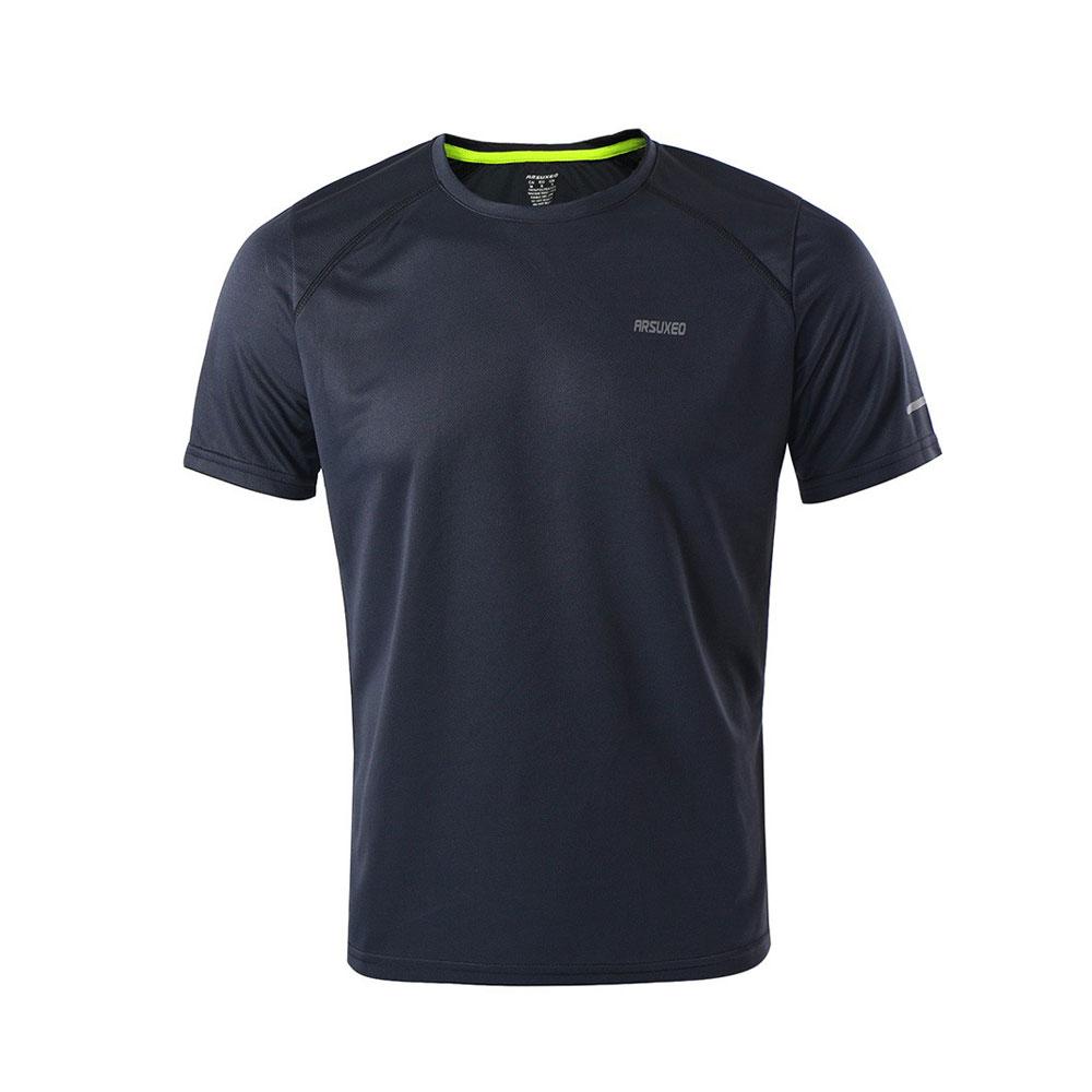 Summer Running T-Shirts Active Short Sleeves Quick Dry