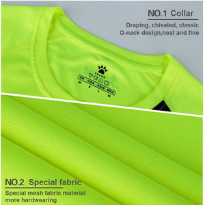 Men's Summer Running T-shirts Breathable Quick Dry