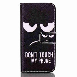 Samsung Galaxy Flip Leather Wallet Case