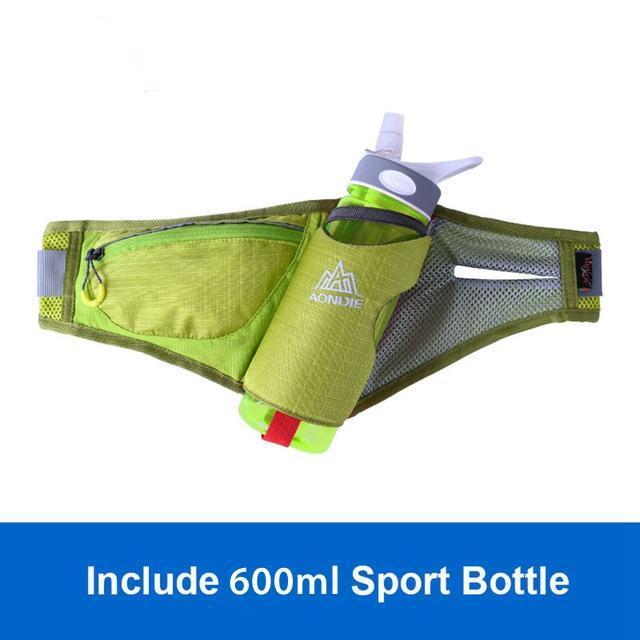 Running Waist Packs With Water Bottles (Optional)