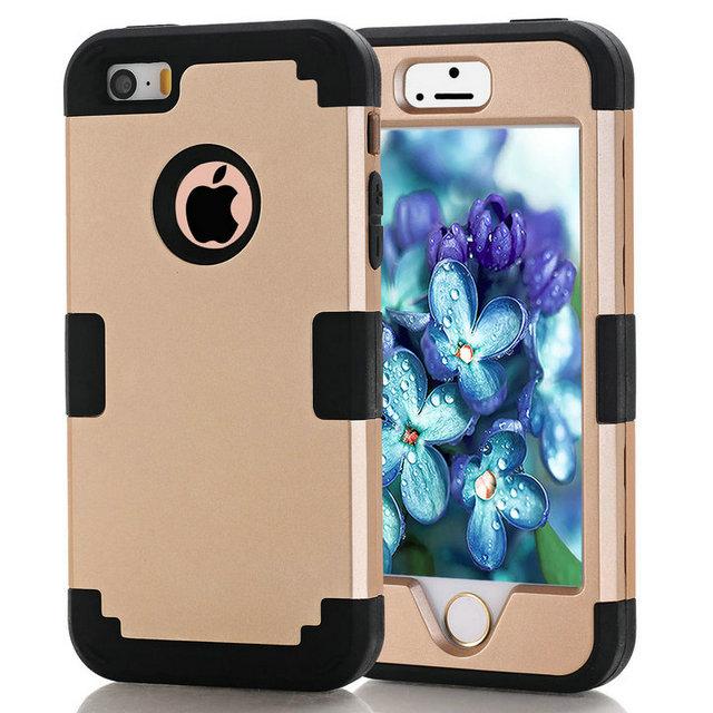 Hybrid Armor Rubber iPhone Case