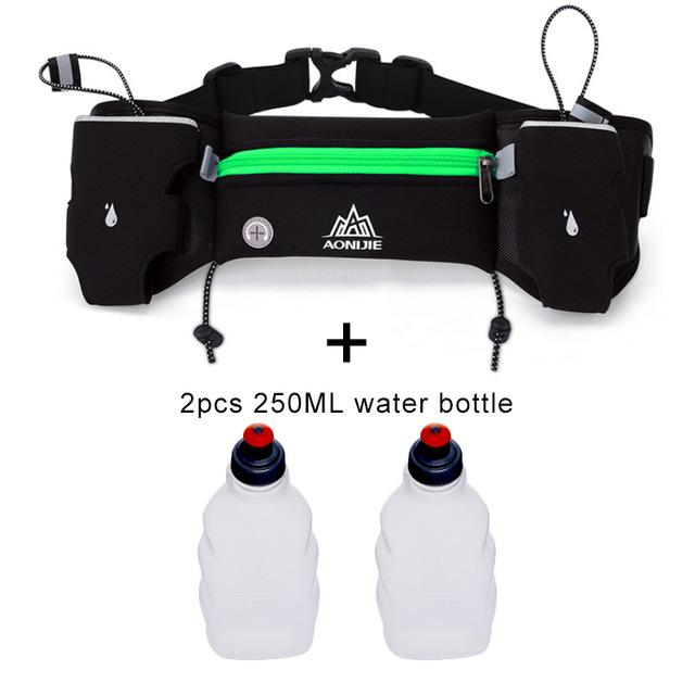 Running Belt Bag With Water Bottles