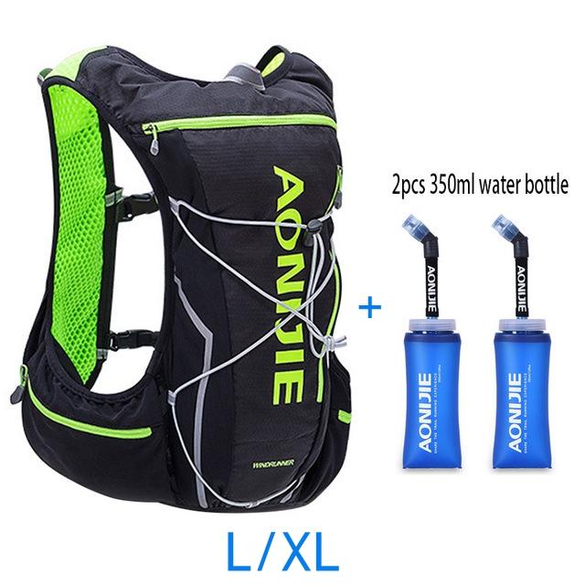 Water Hydration Backpack Running Vest Pack 10L+Water Bottle (Optional)