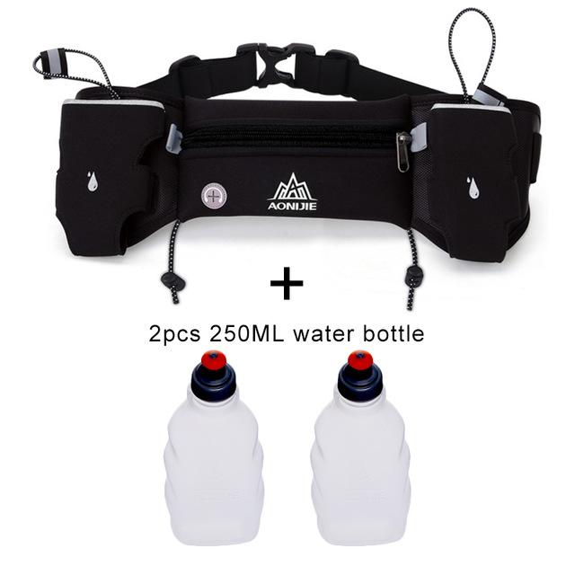 Running Belt Bag With Water Bottles