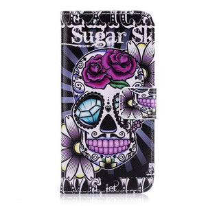 Samsung Galaxy Flip Leather Wallet Case