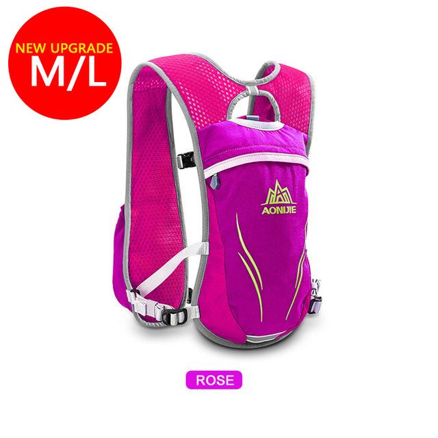 Hydration Bag 5.5L Running Race Vest Pack 2pcs 250ML Bottles (Optional)