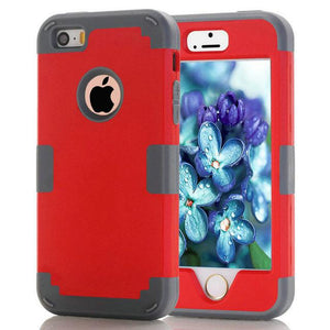 Hybrid Armor Rubber iPhone Case