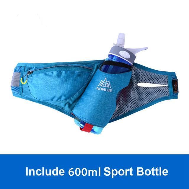 Running Waist Packs With Water Bottles (Optional)