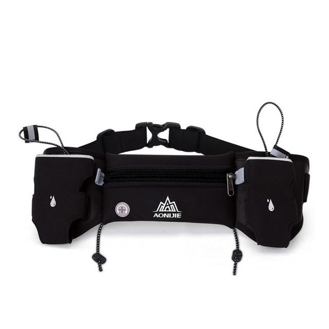 Running Belt Bag With Water Bottles