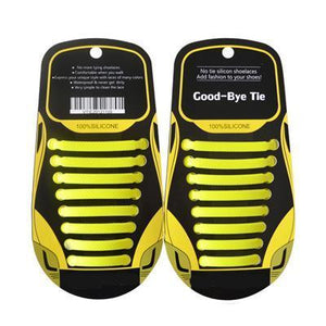SILICONE ELASTIC NO-TIE SHOELACES