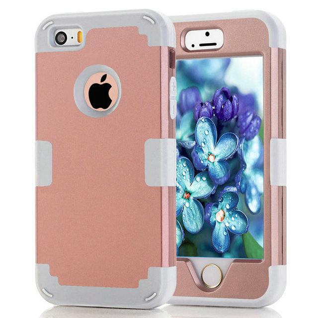 Hybrid Armor Rubber iPhone Case