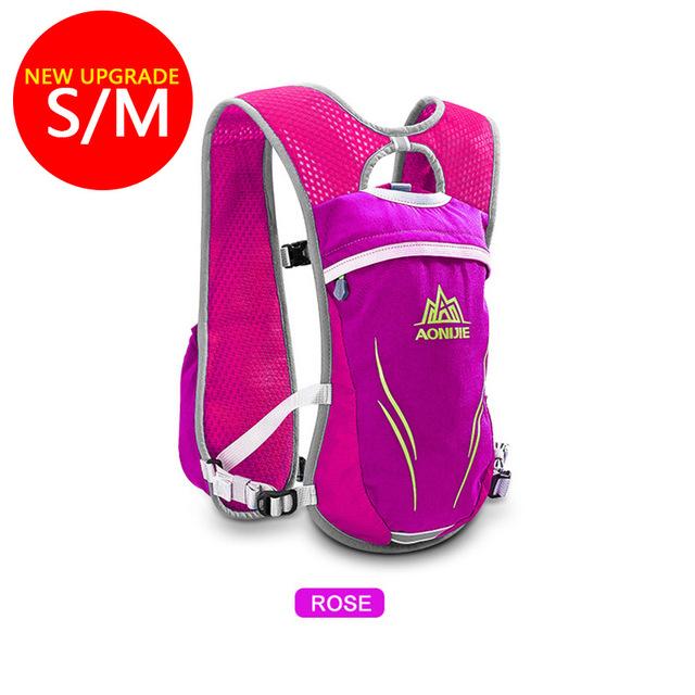 Hydration Bag 5.5L Running Race Vest Pack 2pcs 250ML Bottles (Optional)