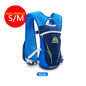 Hydration Bag 5.5L Running Race Vest Pack 2pcs 250ML Bottles (Optional)