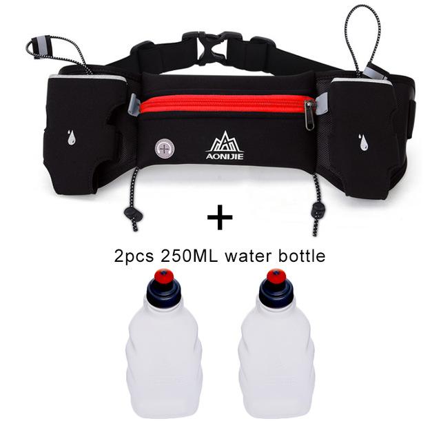 Running Belt Bag With Water Bottles